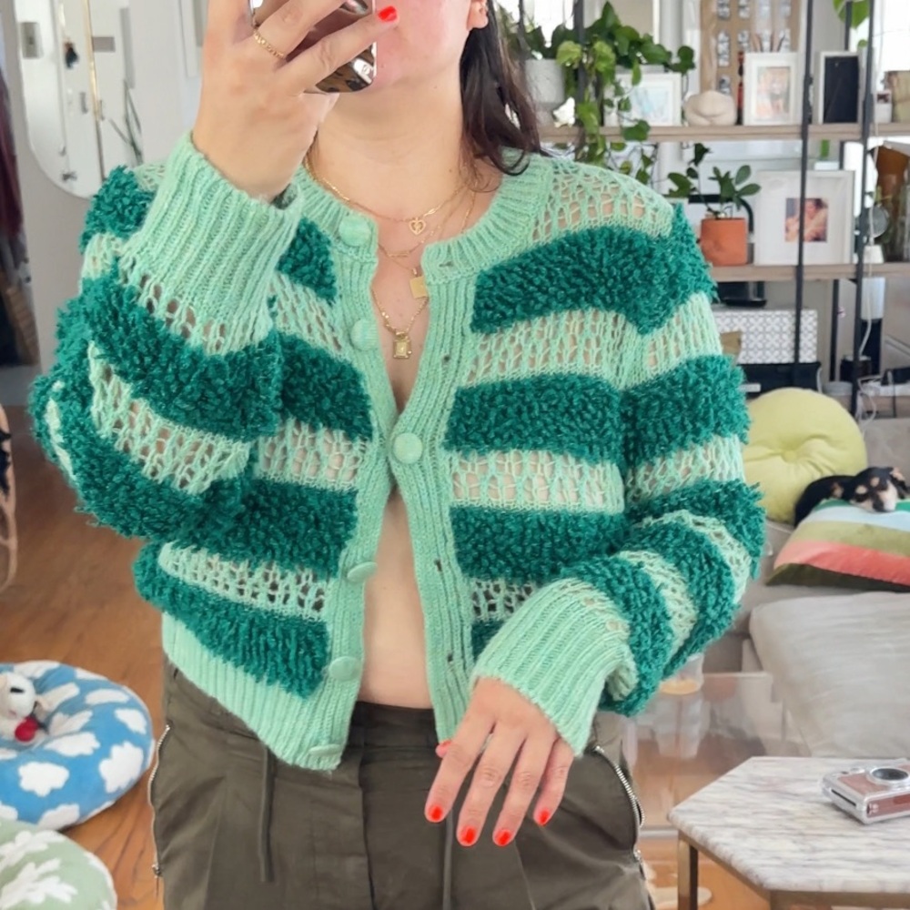 Zara crochet cardigan